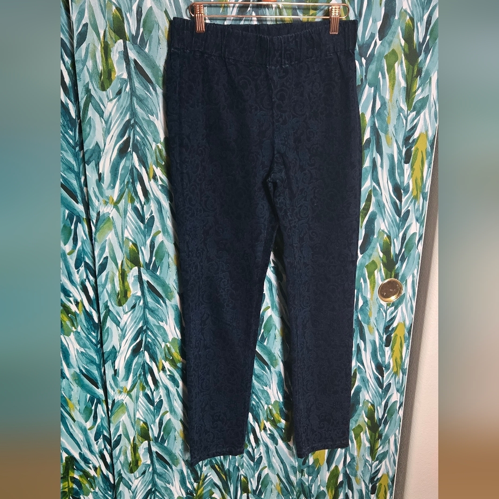 Soft Surroundings Paisley Jeggings